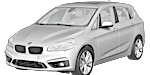 BMW F45 C245D Fault Code